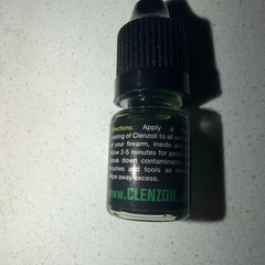 Clenzoil Piston Lubricant .25oz Droplet Bottle. New 🆕 Tester Products