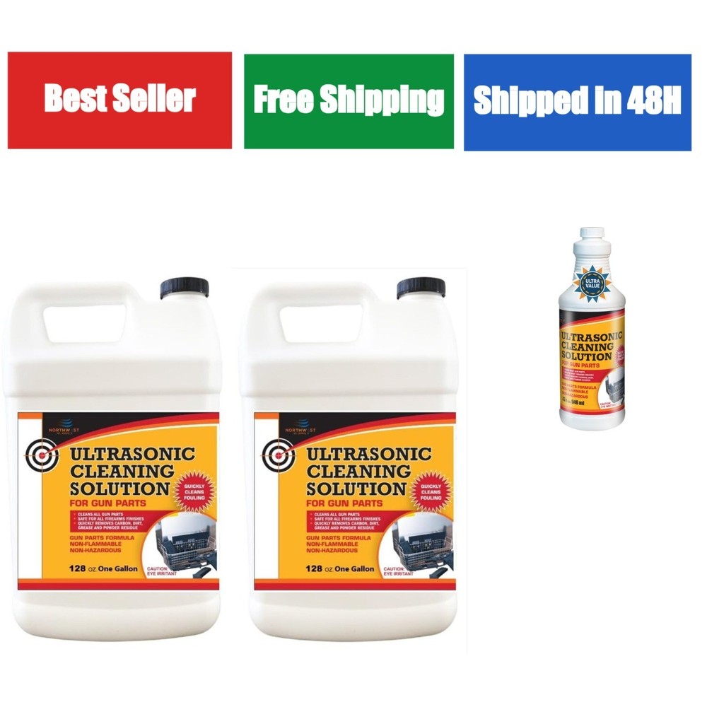 UltraSonic Gun Cleaner Solution Concentrate for Gun Parts Cleaning