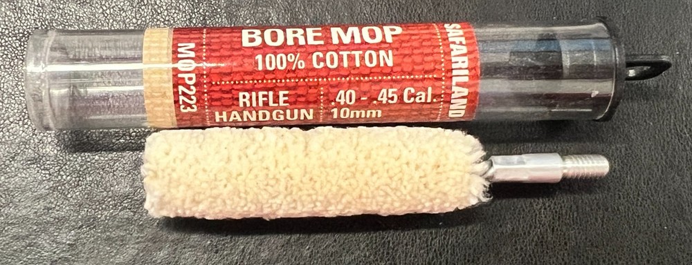 KleenBore .40-.45/10MM Caliber Bore Mop for Gun Cleaning and Maintenance MOP223