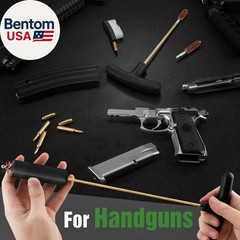 Universal Handgun Cleaning Kit, 16 Piece Gun Cleaning Kit with Cleaning Rod, Bor