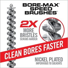 Real Avid Bore-Max Bore Brush, Bronze Gun Brush for Fast Gun Cleaning, Nickel…
