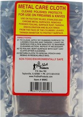 Pro-Shot MMC Metal Care Cloth Removes Surface Rust & Tarnish Non-Toxic
