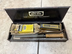 Brite-Bore Vintage Gun Cleaning Kit, Metal Case
