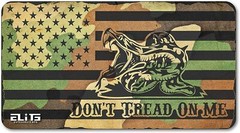 ELITE OUTDOORS Don’t Tread On Me Camo Gun Cleaning MAT 12″ x 22″. Made in USA