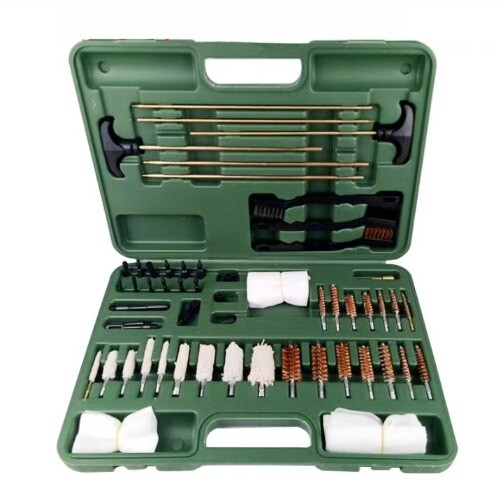 62pcs/Set Universal Gun-Cleaning Kit Pipe Cleaning Brushes Copper Tube