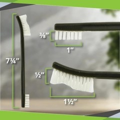 10-Piece Double-Ended Gun Cleaning Brush Set, Gun Cleaning Supplies Kit, 7-inch