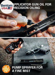 Gun Cleaning Oil Kit 3-In-1 Cleans, Lubes, Protects – 6.8 Oz Sprayer Gun Oil Cle