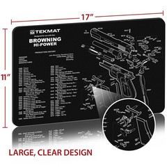 TekMat Original Gun Cleaning Mat – 17″ X 11″ – Browning HI Power