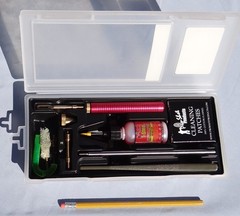 USA Made Pro Shot 9mm 38 357 mag & Up Pistol Cleaning Kit Excellent Condition