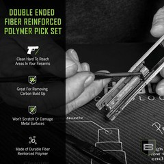 Gun Cleaning Kit Fiber Reinforced Polymer Picks Carbon Removal Tool Set