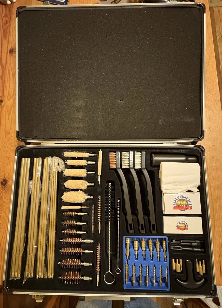 DAC Technologies Super Deluxe 62 Piece Universal Gun Cleaning Kit – 38296