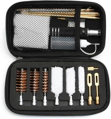 Shotgun Cleaning Kit 12 20 410 Gauge Bronze Brushes Brass Adaptor Cotton Mops