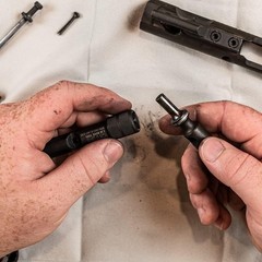 Bolt Carrier Cleaning Tool for .223 and 5.56 Rifles with T-Handle Feature