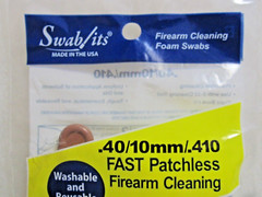 Swab Its .40/10mm/.410 FAST Patches Cleaning Foam Swabs #41-4001
