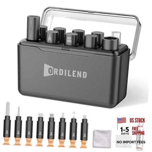 for iPhone Cleaning Kit for Charging Port Cleaner, Cleaner Kit for Black