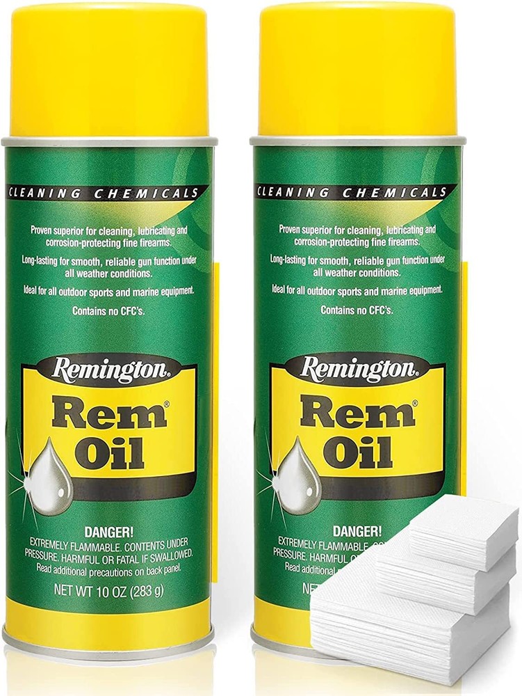 2 Pack Rem Oil Spray 10 Oz Gun Oil and Cleaner – 2×10 Oz Rem Oil Spray Gun Oi…