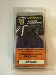 Hoppe’s BoreSnake Pistol Cleaner (.22)(.30-.32) 24000 24001