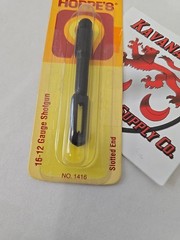 Salty Hoppe’s 16-12 Gauge Shotgun Slotted End 1416