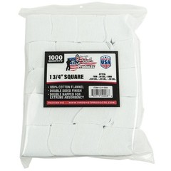 Gun Cleaning Patches – 1,000 Count – 1 3/4 Inch – Square