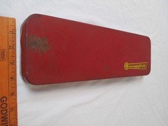 Vintage Outers Gunslick Rifle Cleaning Kit No. 477 22 Cal. In Red Metal Box