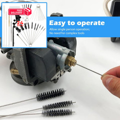 Airbrush Cleaning Kit, Multi-Purpose Spray Gun Nylon White