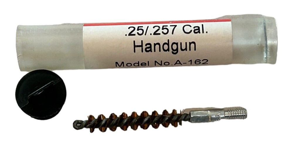 Bore Brush for Cleaning .25 / .257 Handguns Phosphor Bronze – KleenBore (A-162)