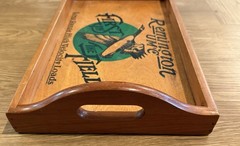 Remington First In The Field Wooden Gun Cleaning Tray Or Serving Tray Decor