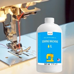 32 oz Fine Light Sewing Machine Oil and Lubricant, Commercial & Industrial Mi…