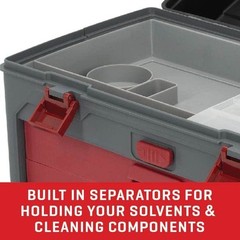 66 Piece Universal Gun Cleaning Kit with Toolbox for Shotguns and Rifles