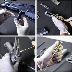 Gun Cleaning Patches Swabs Kit Lint Free Multi Caliber