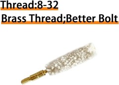 .50 Cal Bore Mop Brushes 5-Pack – Cleaning for Optimal Performance
