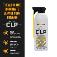 CLP Cleaner Lubricant and Preservative Gun Cleaner, CLP-12, Aerosol Can, Synt…