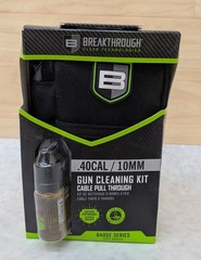 Breakthrough .40cal/10mm Cleaning Kit w/ Pull Through Cable BT-COP-40