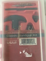 KleenBore BY SAFARILAND CLASSIC HANDGUN GUN CLEANING KIT .40 .41 .10 MM