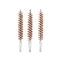 3 X Bronze Bristle Bore Long Brush .325/8mm Cal 8×32 Thread for Gun Cleaning Rod