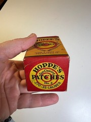Hoppe’s Gun Cleaning Patches Box 1940s Full Unused Vintage Antique Philadelphia