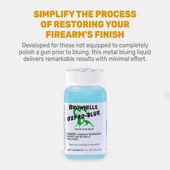 Brownells Oxpho-Blue Liquid Gun Blue, Cold Bluing Solution, Gunsmithing Tools