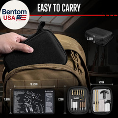 9Mm Gun Cleaning Kit .22,.35,.45 Caliber Handgun Cleaning Kit&Pistol Cleaning Ki