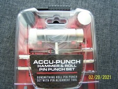 Real Avid Accu-Punch Hammer & Roll Pin Punch Set With Pin Alignment Tool