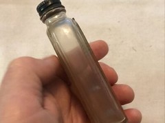 J. C. HIGGINS Nitro Powder Solvent Vintage Empty Bottle