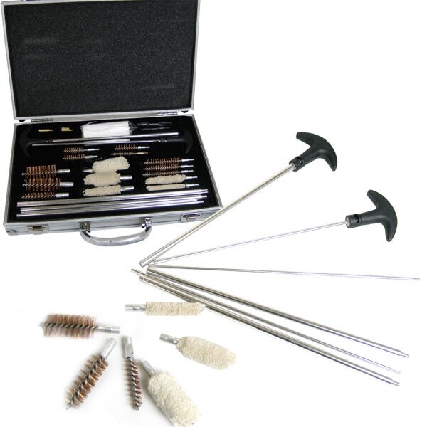 78pc Universal Gun Cleaning Kit Rifle Pistol Shotgun Firearm Maintenance Tools