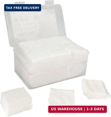 1200 PCS Gun Cleaning Patches, 800 Bow-Tie & 400 Cross-Shaped, Lint-Free Gun Cle