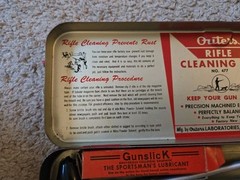 Outers Rifle Cleaning Kit No. 477 .22 LR Made in USA Vintage (Incomplete Look)