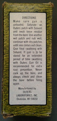 RARE Vintage OUTERS Gun Cleaning Patches Kit Full Box