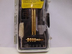 Cabela’s .45 cal specific cleaning kit in shell case 231886