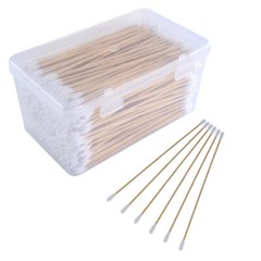 400 Pistol Rifle Gun Cleaning Swabs .22 .223 Caliber 5.56 MM 6 Inch Cotton