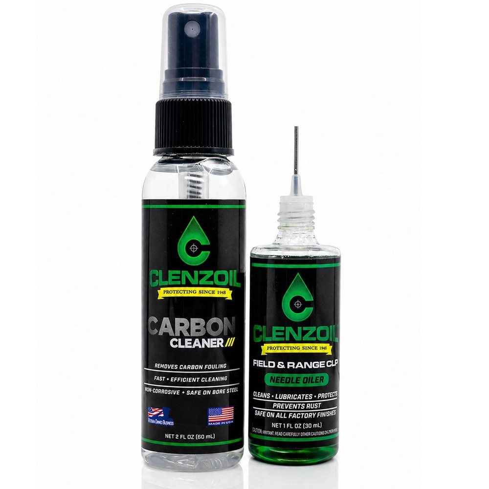 Two-Step Firearm Cleaning System – Carbon Cleaner & CLP Lubricant – Deep Foul…