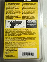 Hoppe’s 9 pistol bore snake cleaner .30 or .32 caliber item #24001