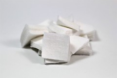 .223/.22-.270 CAL./5.56-6MM DRY 1 1/8″ SQUARE COTTON PATCHES QTY. 100 / EMSS2041