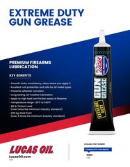 Lucas Oil 10889 Extreme Duty Gun Grease 1 Oz Automotive Accessory 6 Case